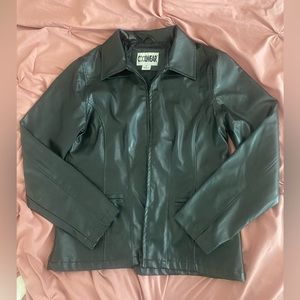 Faux Leather Jacket